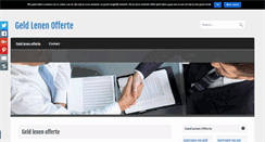 Desktop Screenshot of geldlenenofferte.com